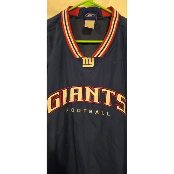 New York Giants NFL Team Apparel Pullover Windbreaker Jacket XL - Picture 2 of 9